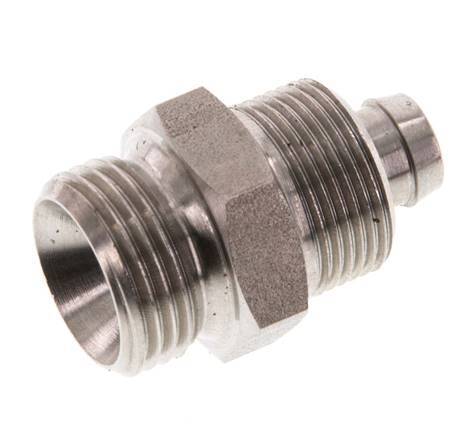 10x8 & G3/8'' Stainless Steel 1.4571 Straight Push-on Fitting with Male Threads