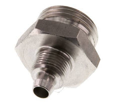 8x6 & G1/2'' Stainless Steel 1.4571 Straight Push-on Fitting with Male Threads