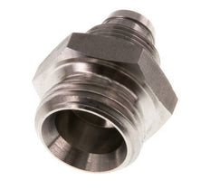 12x10 & G1/2'' Stainless Steel 1.4571 Straight Push-on Fitting with Male Threads