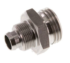 12x10 & G1/2'' Stainless Steel 1.4571 Straight Push-on Fitting with Male Threads