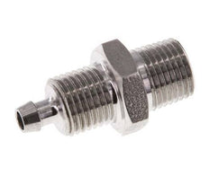 6x4 & 1/8''NPT Stainless Steel 1.4571 Straight Push-on Fitting with Male Threads