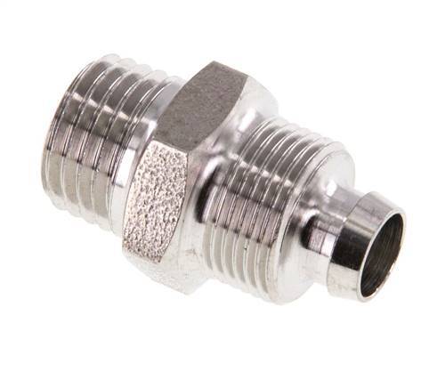 10x8 & 1/4''NPT Stainless Steel 1.4571 Straight Push-on Fitting with Male Threads
