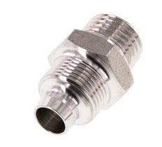 10x8 & 1/4''NPT Stainless Steel 1.4571 Straight Push-on Fitting with Male Threads