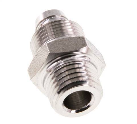 10x8 & 1/4''NPT Stainless Steel 1.4571 Straight Push-on Fitting with Male Threads