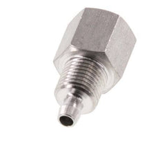 6x4 & G1/8'' Stainless Steel 1.4571 Straight Push-on Fitting with Female Threads