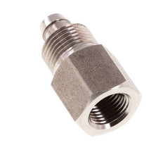 8x6 & G1/8'' Stainless Steel 1.4571 Straight Push-on Fitting with Female Threads