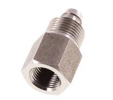 8x6 & G1/8'' Stainless Steel 1.4571 Straight Push-on Fitting with Female Threads