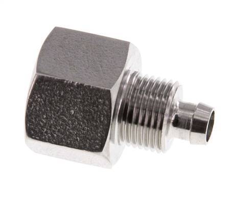 8x6 & G3/8'' Stainless Steel 1.4571 Straight Push-on Fitting with Female Threads