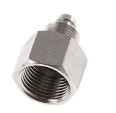8x6 & G3/8'' Stainless Steel 1.4571 Straight Push-on Fitting with Female Threads