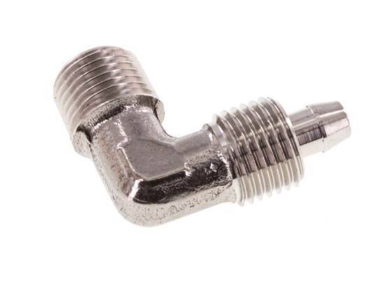 6x4 & R1/8'' Stainless Steel 1.4404 Elbow Push-on Fitting with Male Threads
