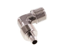 6x4 & R1/8'' Stainless Steel 1.4404 Elbow Push-on Fitting with Male Threads