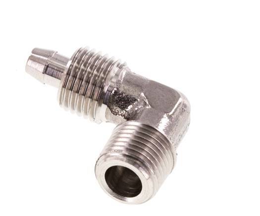 6x4 & R1/8'' Stainless Steel 1.4404 Elbow Push-on Fitting with Male Threads