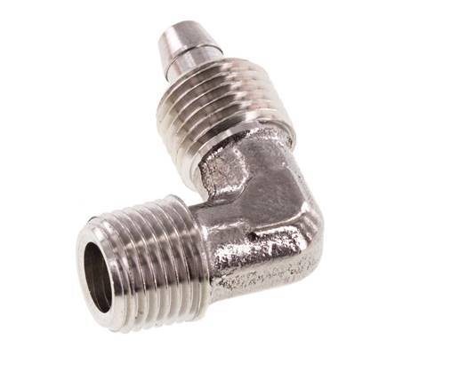 6x4 & R1/8'' Stainless Steel 1.4404 Elbow Push-on Fitting with Male Threads