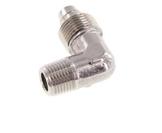 8x6 & R1/8'' Stainless Steel 1.4404 Elbow Push-on Fitting with Male Threads