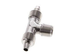 6x4 & R1/8'' Stainless Steel 1.4404 Tee Push-on Fitting with Male Threads