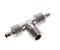 6x4 & R1/8'' Stainless Steel 1.4404 Tee Push-on Fitting with Male Threads