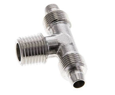 8x6 & R1/4'' Stainless Steel 1.4404 Tee Push-on Fitting with Male Threads