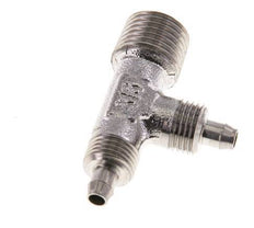 6x4 & R1/4'' Stainless Steel 1.4305 Right Angle Tee Push-on Fitting with Male Threads