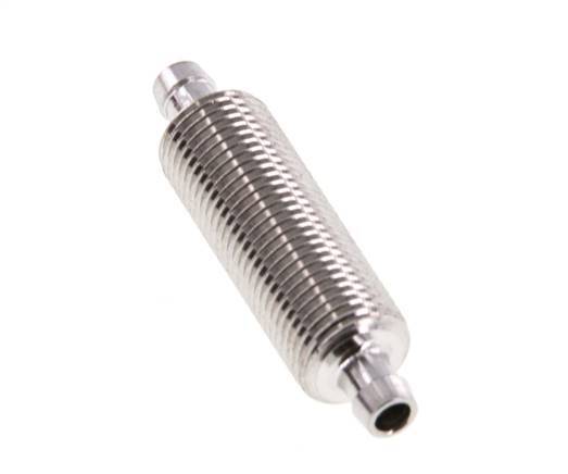 6x4 Stainless Steel 1.4571 Straight Push-on Fitting Bulkhead