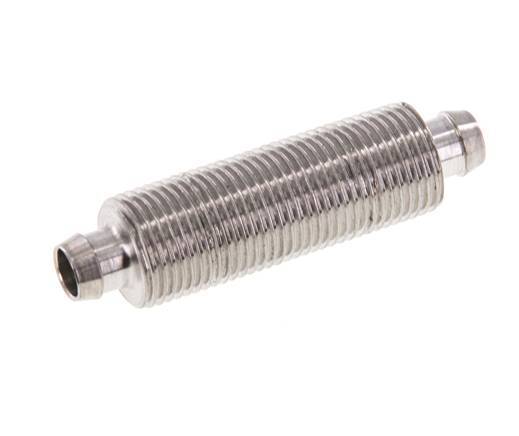 8x6 Stainless Steel 1.4571 Straight Push-on Fitting Bulkhead
