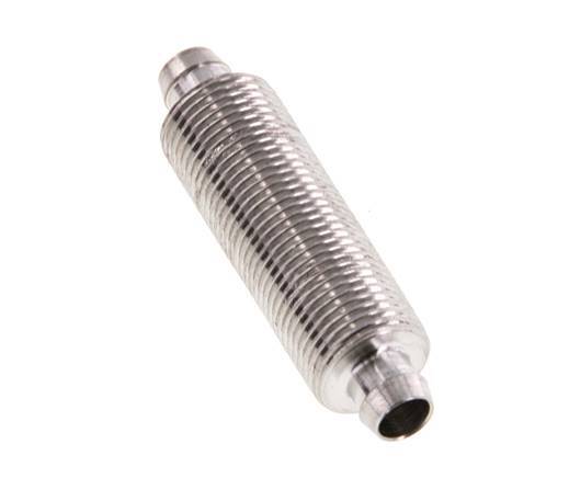 8x6 Stainless Steel 1.4571 Straight Push-on Fitting Bulkhead