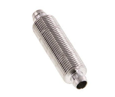 8x6 Stainless Steel 1.4571 Straight Push-on Fitting Bulkhead