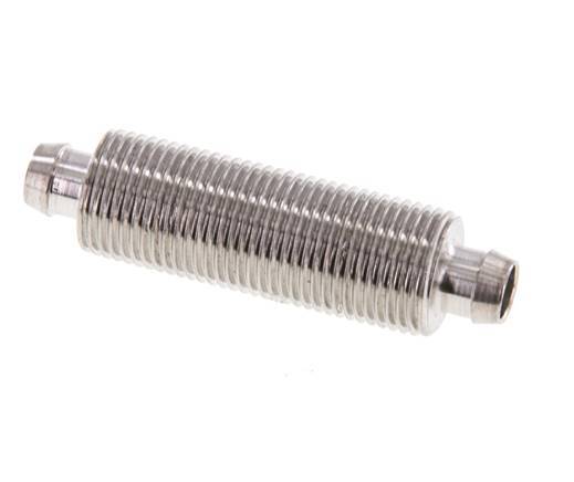 8x6 Stainless Steel 1.4571 Straight Push-on Fitting Bulkhead