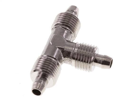 6x4 Stainless Steel 1.4404 Tee Push-on Fitting