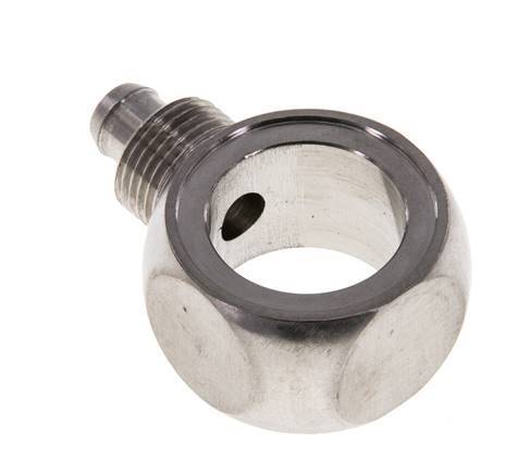 8x6 & G3/8'' Stainless Steel 1.4571 Banjo Push-on Fitting