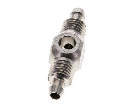 6x4 & M5 Stainless Steel 1.4571 Banjo Tee Push-on Fitting