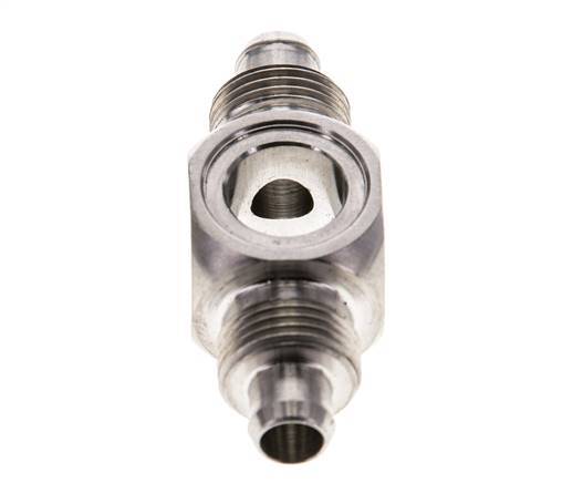 8x6 & G1/8'' Stainless Steel 1.4571 Banjo Tee Push-on Fitting