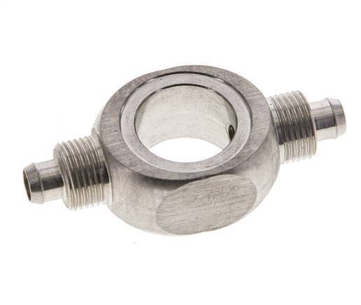 8x6 & G3/8'' Stainless Steel 1.4571 Banjo Tee Push-on Fitting