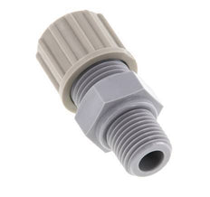 10x8mm & G1/4'' PA Straight Compression Fitting with Male Threads 10 bar [2 Pieces]