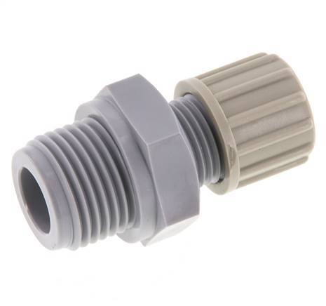 10x8mm & G1/2'' PA Straight Compression Fitting with Male Threads 10 bar