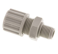 12x9mm & G1/4'' PP Straight Compression Fitting with Male Threads 10 bar