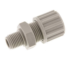 12x9mm & G1/4'' PP Straight Compression Fitting with Male Threads 10 bar