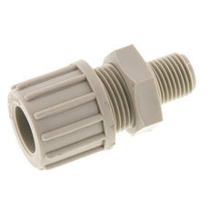 14x12mm & G1/4'' PP Straight Compression Fitting with Male Threads 10 bar