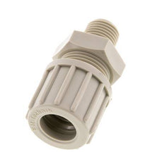 14x12mm & G1/4'' PP Straight Compression Fitting with Male Threads 10 bar