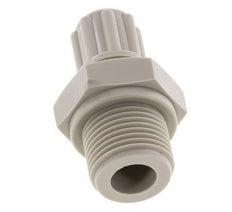 6x4mm & G3/8'' PP Straight Compression Fitting with Male Threads 10 bar