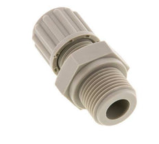 8x6mm & G3/8'' PP Straight Compression Fitting with Male Threads 10 bar