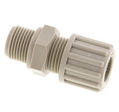 12x9mm & G3/8'' PP Straight Compression Fitting with Male Threads 10 bar
