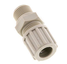 12x9mm & G3/8'' PP Straight Compression Fitting with Male Threads 10 bar