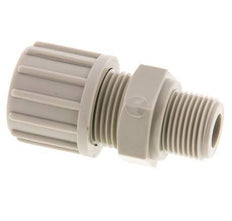 14x12mm & G3/8'' PP Straight Compression Fitting with Male Threads 10 bar