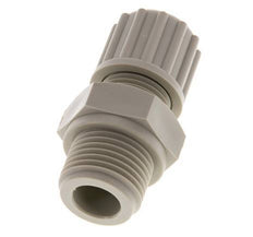 12x9mm & G1/2'' PP Straight Compression Fitting with Male Threads 10 bar