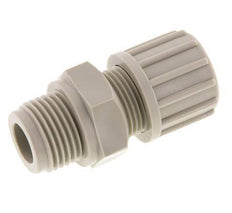 14x12mm & G1/2'' PP Straight Compression Fitting with Male Threads 10 bar