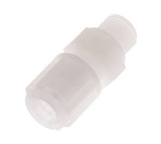 6x4mm & G1/4'' PVDF Straight Compression Fitting with Male Threads 10 bar