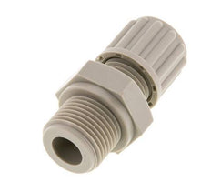 8x6mm & G1/4'' PVDF Straight Compression Fitting with Male Threads 10 bar