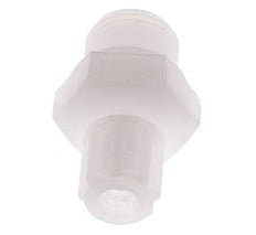 6x4mm & G3/8'' PVDF Straight Compression Fitting with Male Threads 10 bar