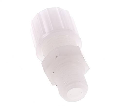 8x6mm & G3/8'' PVDF Straight Compression Fitting with Male Threads 10 bar