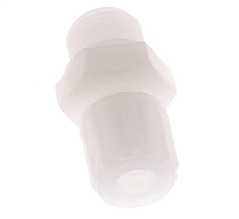 12x10mm & G3/8'' PVDF Straight Compression Fitting with Male Threads 10 bar